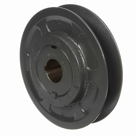 Browning 1 Groove Cast Iron Finish Bore Fhp Variable Pitch Sheave, 1VP68X 1 1/4 1VP68X 1 1/4